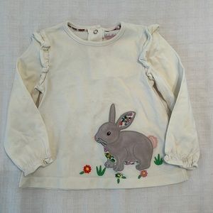 Little Girls Bunny Top